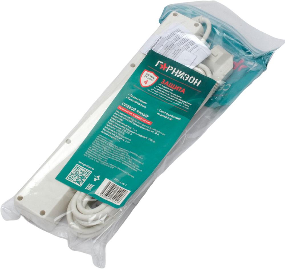 Сетевой фильтр Гарнизон ECL-6-W-7