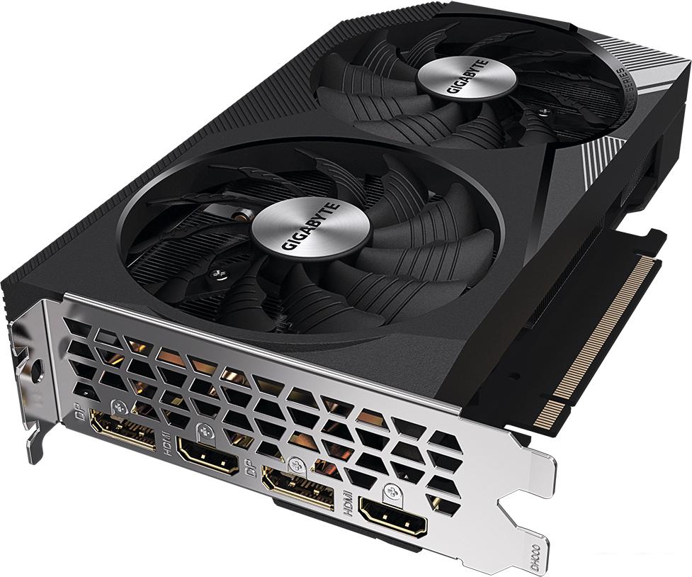 Видеокарта Gigabyte GeForce RTX 3060 Ti Windforce OC 8G GV-N306TWF2OC-8GD Видеокарта Gigabyte GeForce RTX 3060 Ti Windforce OC 8G GV-N306TWF2OC-8GD