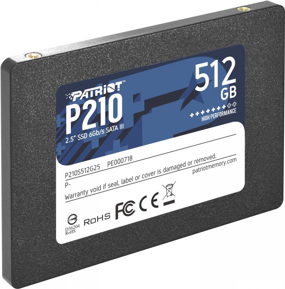 SSD Patriot P210 512GB P210S512G25 SSD Patriot P210 512GB P210S512G25