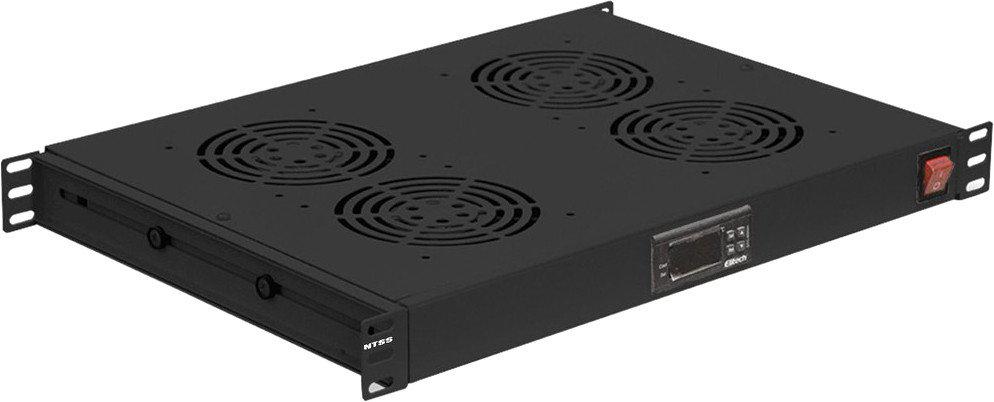 Блок вентиляторов для серверного шкафа NTSS NTSS-FAN4/19T-BL