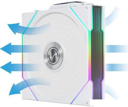 Вентилятор для корпуса Lian Li Uni Fan TL 120 Wireless Reverse 12RTL1W1W G99.12RTL1W1W.R0