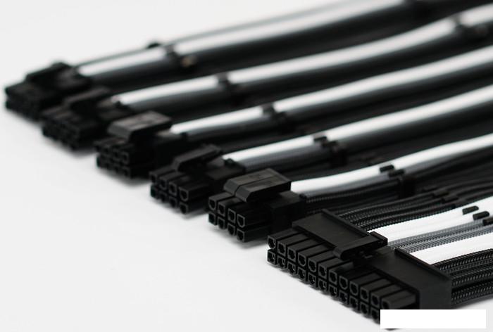 Кабель Qingsea Colorful MOD Extansion Combo QHM-0801 (черный/серый/белый)