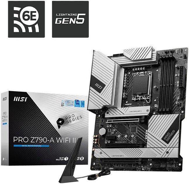 Материнские платы MSI Pro Z790-A WiFi II