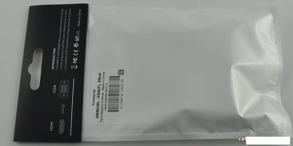 Адаптер Espada HDMI 19 M to VGA 15 F