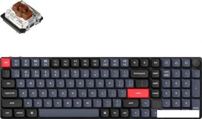 Клавиатура Keychron K17 Pro K17P-H3-RU (Gateron Low Profile Brown)