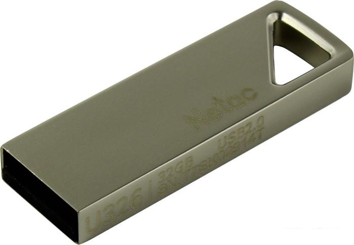 USB Flash Netac U326 USB 2.0 8GB NT03U326N-008G-20PN