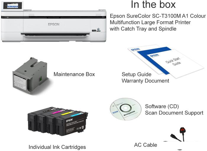 Плоттер Epson SureColor SC-T3100M