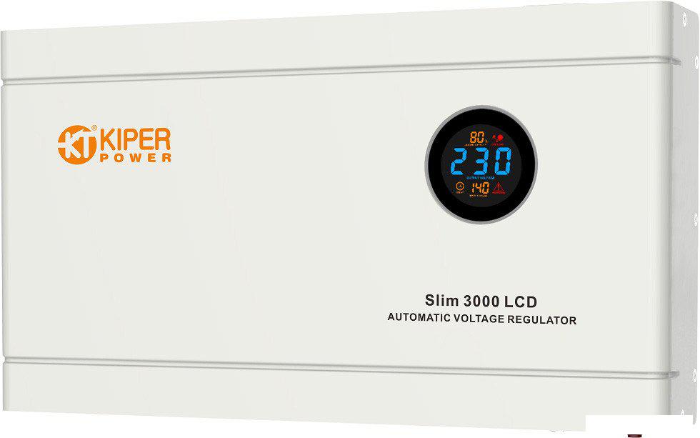 Стабилизатор напряжения Kiper Power Slim 3000 LCD