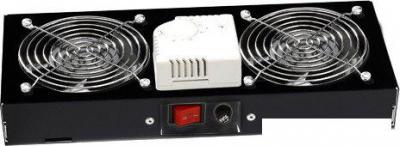 Блок вентиляторов для серверного шкафа Lande LN-FAN-THM-2FWM-BL