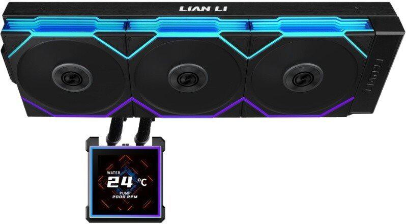 Система жидкостного охлаждения для процессора Lian Li HydroShift II LCD-S 360TL G89.GHS2LCDS36TB.R0