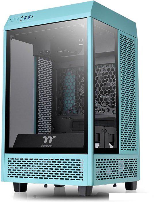 Корпус Thermaltake The Tower 100 Mini Turquoise CA-1R3-00SBWN-00