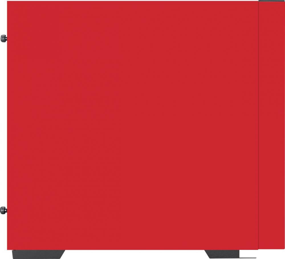 Корпус SilverStone RL08 (черный/красный)