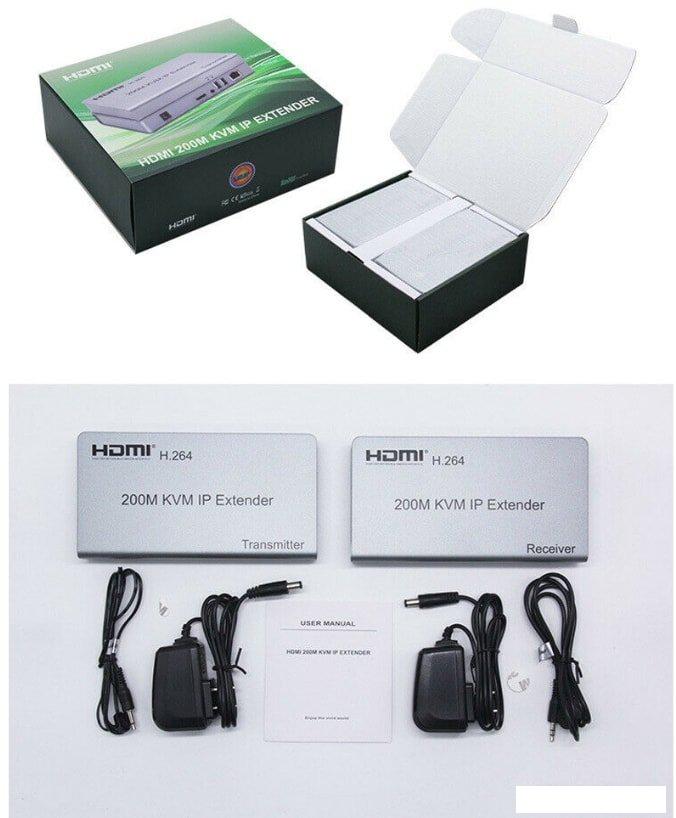 Удлинитель по витой паре Orient VE052