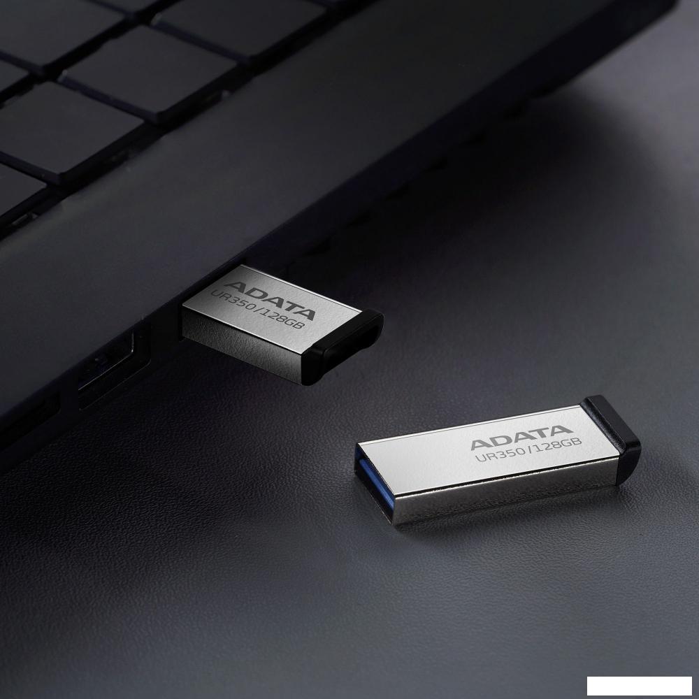 USB Flash ADATA UR350 128GB UR350-128G-RSR/BK
