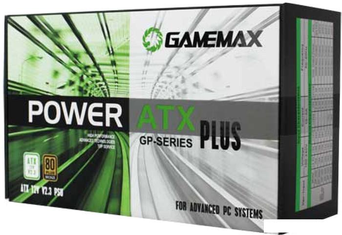 Блок питания GameMax GP-550 (черный)