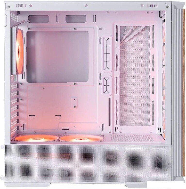 Корпус 1stPlayer WD7 ARGB WD7-WH-4FA7-W-2FA7R-W (белый)