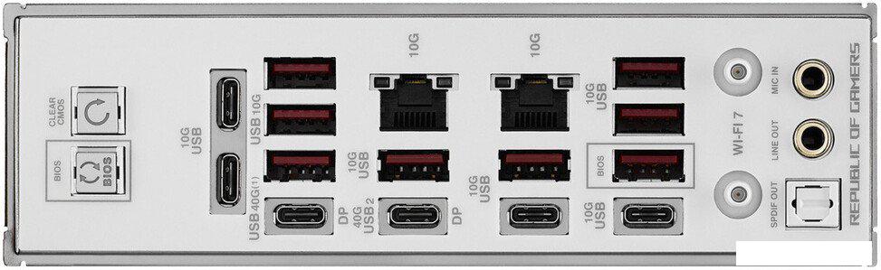 Материнская плата ASUS ROG Crosshair X870E Glacial