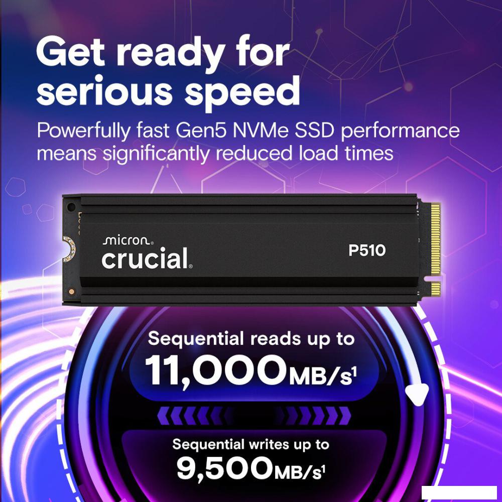 SSD Crucial P510 1TB CT1000P510SSD5