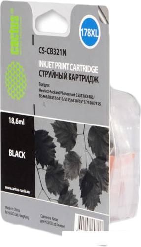 Картридж CACTUS CS-CB321N (аналог HP 178XL (CB321HE))
