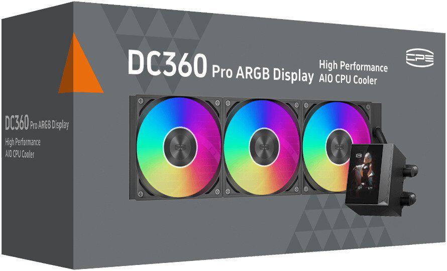 Система жидкостного охлаждения для процессора PCCooler DC360 Pro ARGB ...