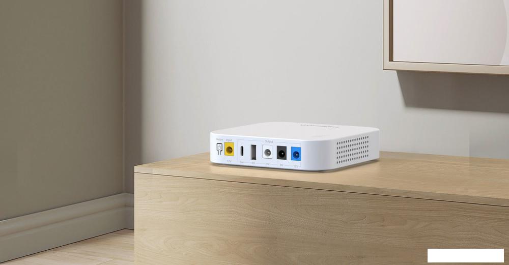 Источник бесперебойного питания Marsriva Smart Mini DC UPS KP4 (белый)