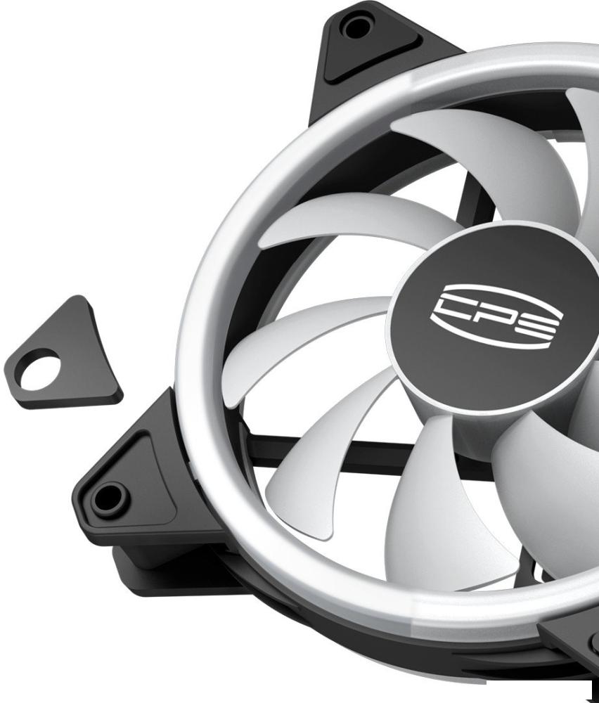Вентилятор для корпуса PCCooler F3 T120 ARGB (черный)