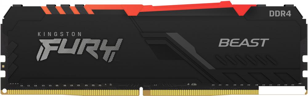 Оперативная память Kingston FURY Beast RGB 16ГБ DDR4 3600 МГц KF436C18BB2A/16