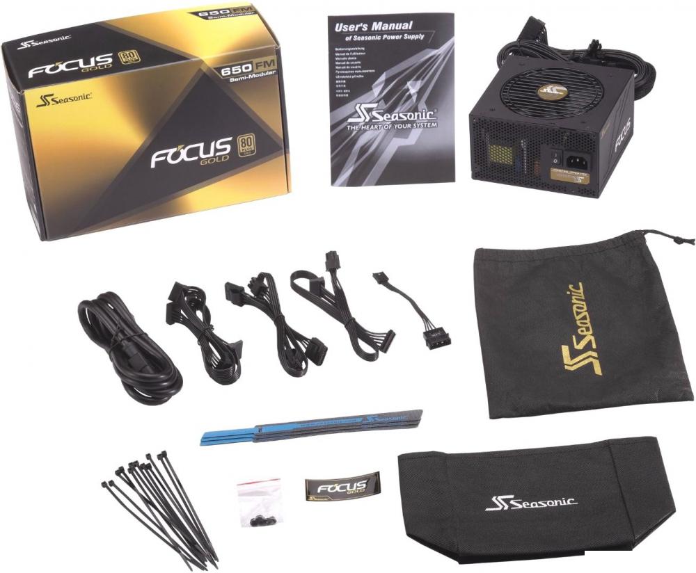 Блок питания Seasonic Focus Gold SSR-650FM