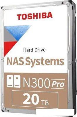 Жесткий диск Toshiba N300 Pro 20TB HDWG62AUZSVB