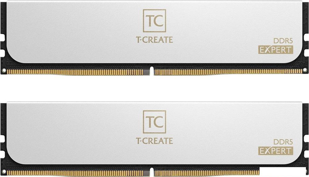 Оперативная память Team T-Create Expert 2x48ГБ DDR5 6400 МГц CTCWD596G6400HC32ADC01