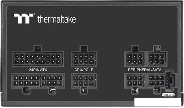 Блок питания Thermaltake Toughpower GF1 ARGB 750W Gold TT Premium TTP-750AH3FCG-U