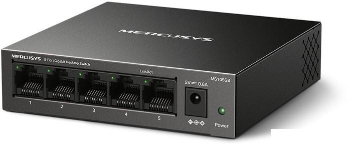 Неуправляемый коммутатор Mercusys MS105GS