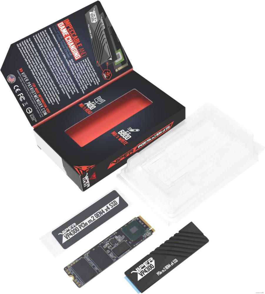 SSD Patriot Viper VP4300 2TB VP4300-2TBM28H SSD Patriot Viper VP4300 2TB VP4300-2TBM28H