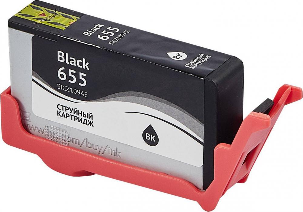 Картридж Sakura Printing SICZ109AE (аналог HP 655 Black)