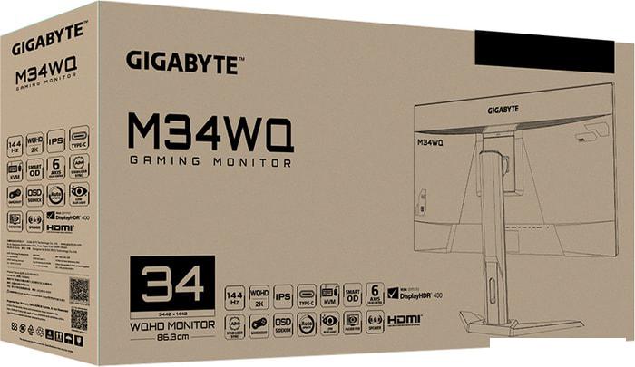 Игровой монитор Gigabyte M34WQ Игровой монитор Gigabyte M34WQ