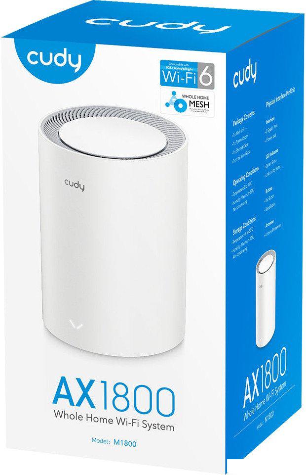 Wi-Fi роутер Cudy M1800 2.0 (1-Pack)