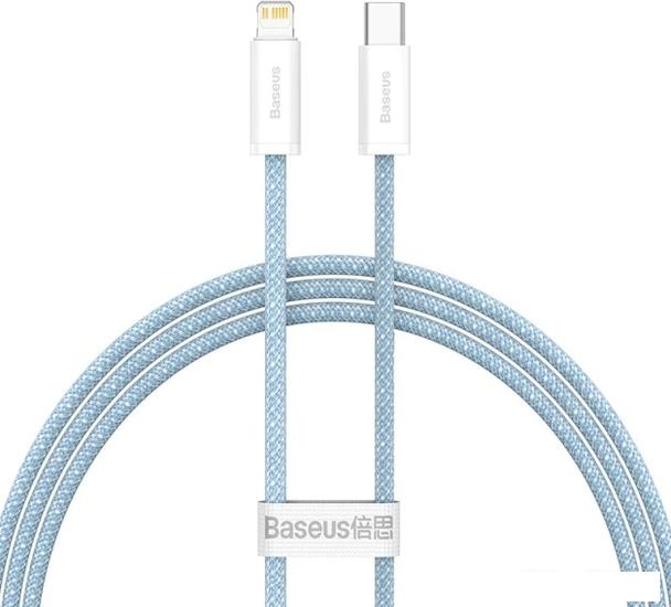 Кабель Baseus Lightning - USB Type-C CALD000003 (1 м, голубой)