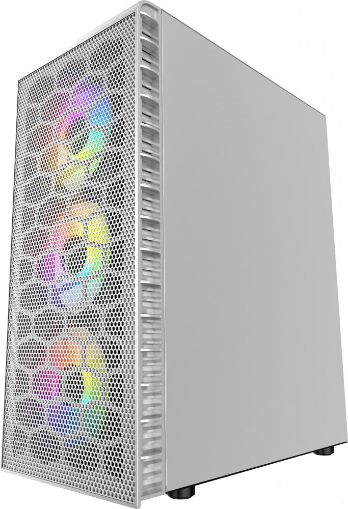 Корпус Powercase Mistral Z4C LED (белый)