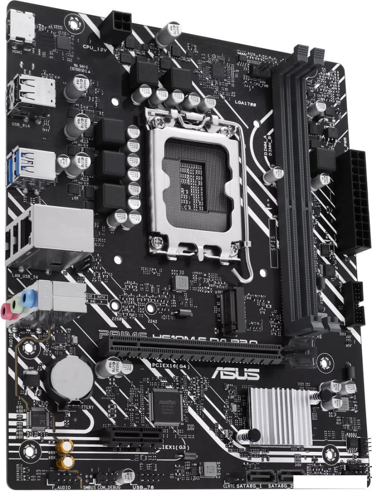 Материнская плата ASUS Prime H610M-F D4 R2.0
