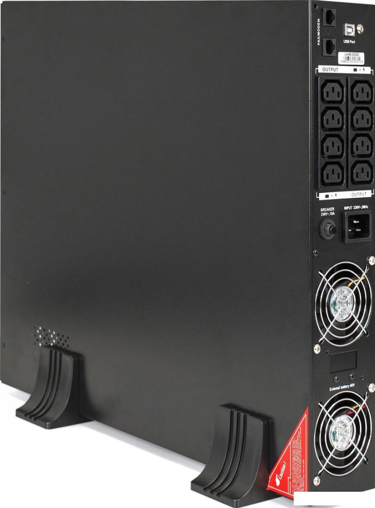 Источник бесперебойного питания ExeGate SinePower UHB-2000.LCD.AVR.C13.RJ.USB.2U