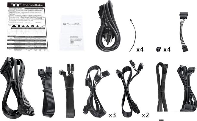 Блок питания Thermaltake Toughpower GF3 850W Gold - TT Premium Edition PS-TPD-0850FNFAGE-4