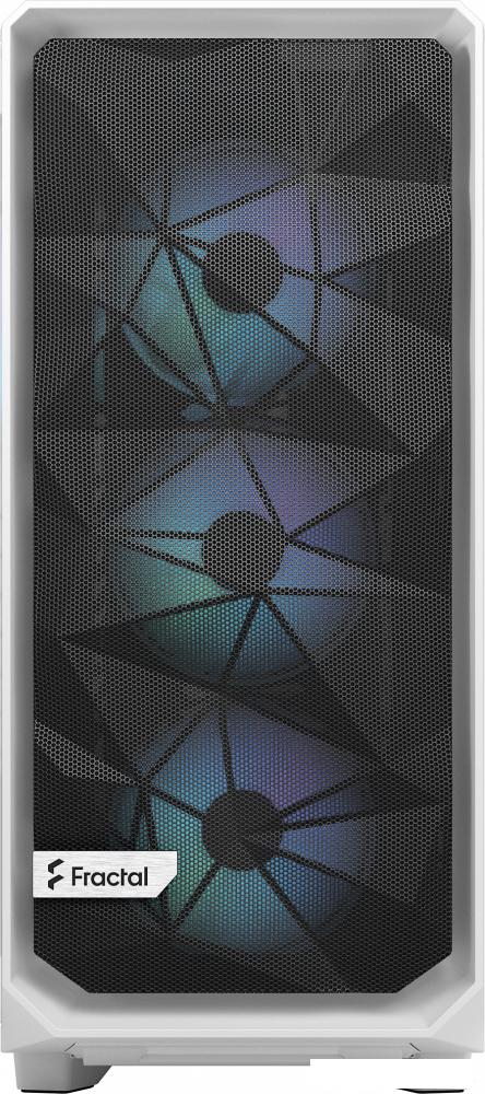 Корпус Fractal Design Meshify 2 Compact RGB White TG Clear Tint FD-C-MES2C-08