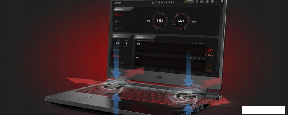 Игровой ноутбук Acer Nitro 5 AN517-55-75EB NH.QFXEP.001 Игровой ноутбук Acer Nitro 5 AN517-55-75EB NH.QFXEP.001