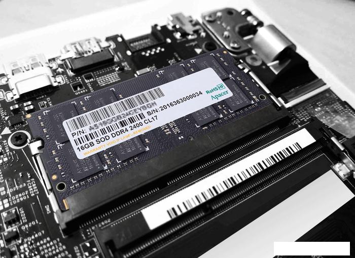 Оперативная память Apacer 16ГБ DDR4 SODIMM 2666 МГц ES.16G2V.PRH