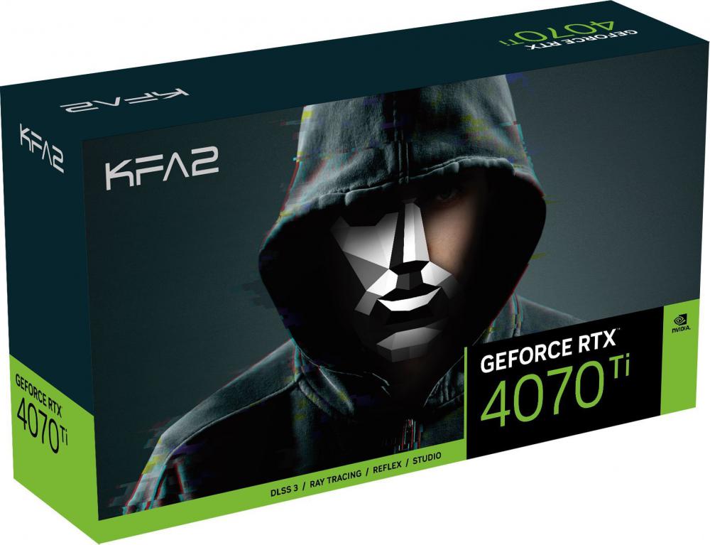 Видеокарта KFA2 GeForce RTX 4070 Ti ST 1-Click OC 12GB GDDR6X 47IOM7MD6MSK