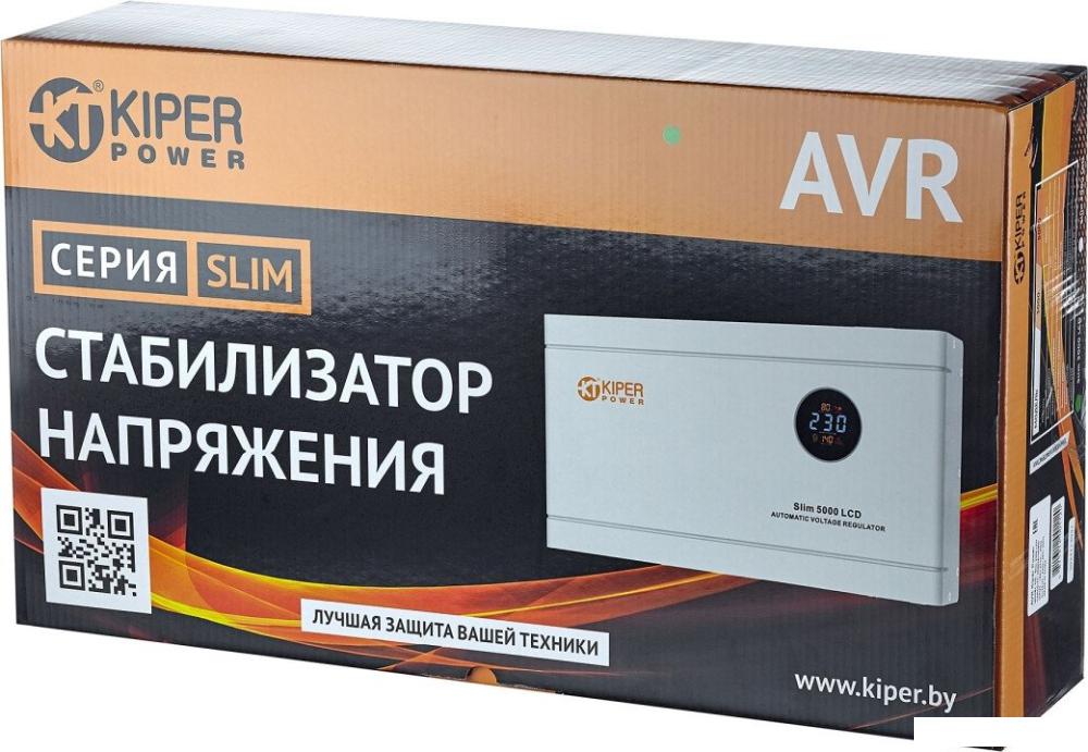 Стабилизатор напряжения Kiper Power Slim 5000 LCD