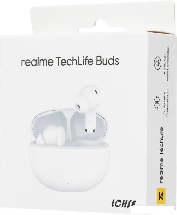 Наушники Realme Techlife Buds (белый)