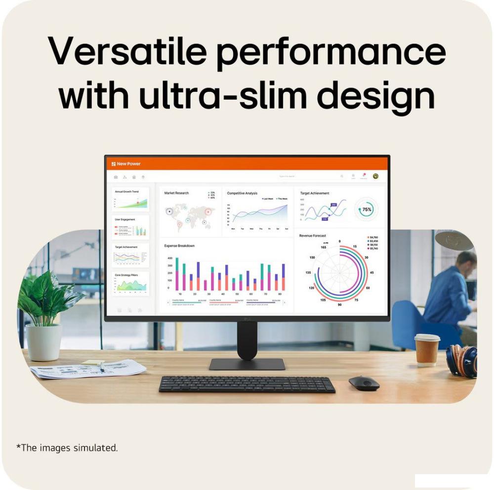 Монитор LG U4 27U411B-B