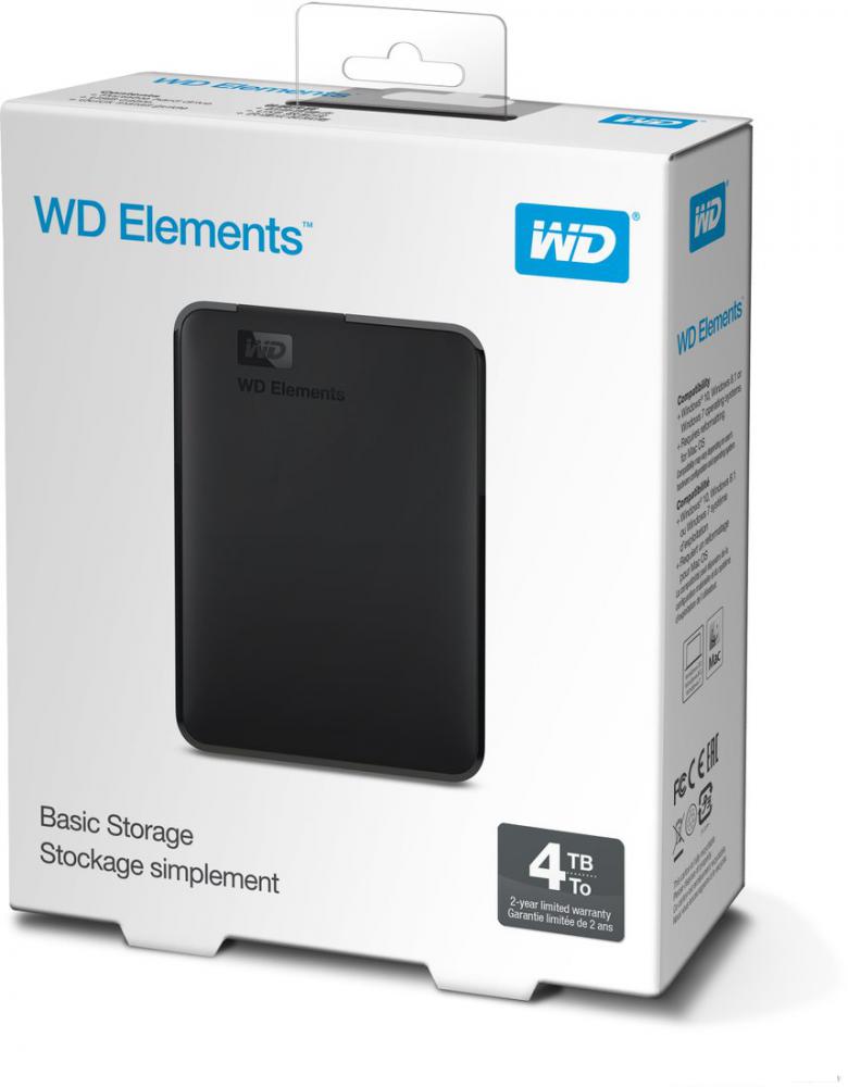 Внешний накопитель WD Elements Portable 5TB WDBU6Y0050BBK