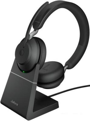 Офисная гарнитура Jabra Evolve2 65 MS Stereo USB-C Desk (черный)